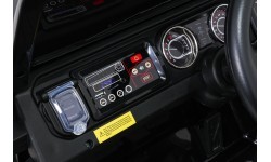 Elektromobilis Jeep Wrangler Rubicon LIFT, juodas