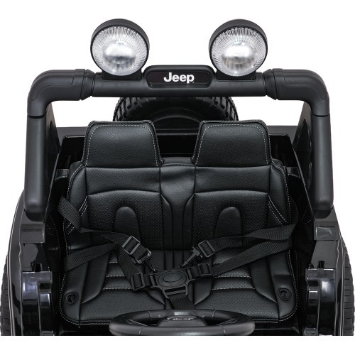 Elektromobilis Jeep Wrangler Rubicon LIFT, juodas