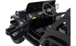 Elektromobilis Jeep Wrangler Rubicon LIFT, juodas