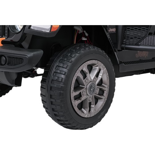 Электромобиль Jeep Wrangler Rubicon LIFT, черный