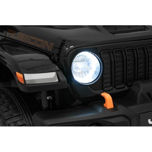 Elektromobilis Jeep Wrangler Rubicon LIFT, juodas