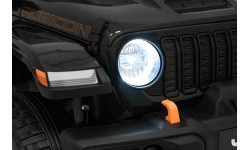 Elektromobilis Jeep Wrangler Rubicon LIFT, juodas
