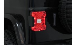 Elektromobilis Jeep Wrangler Rubicon LIFT, juodas