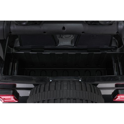 Elektromobilis Jeep Wrangler Rubicon LIFT, juodas