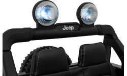 Elektromobilis Jeep Wrangler Rubicon LIFT, juodas