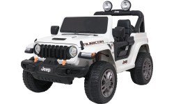 Elektromobilis Jeep Wrangler Rubicon LIFT, baltas