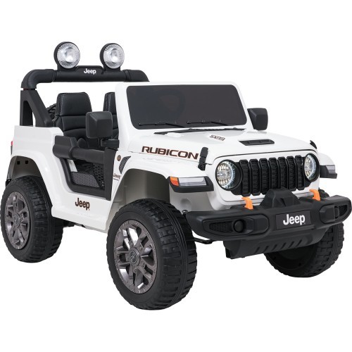 Электромобиль Jeep Wrangler Rubicon LIFT, белый