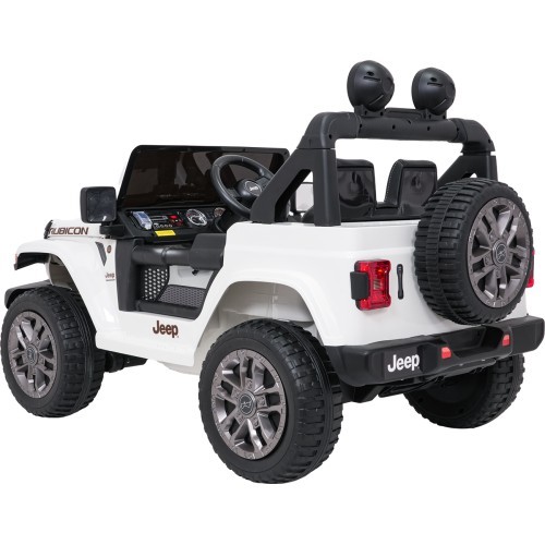 Elektromobilis Jeep Wrangler Rubicon LIFT, baltas
