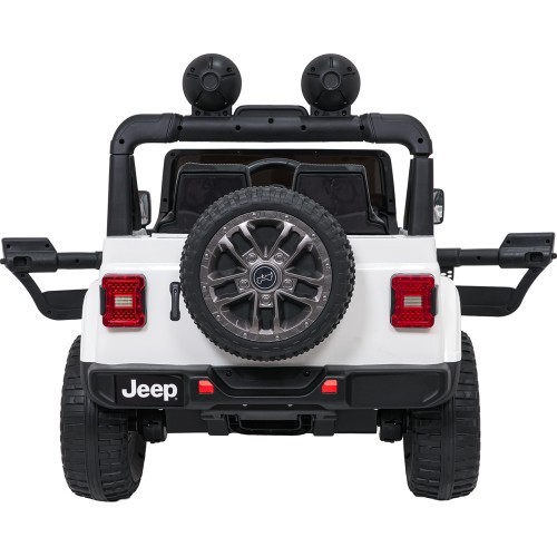 Электромобиль Jeep Wrangler Rubicon LIFT, белый
