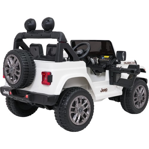Elektromobilis Jeep Wrangler Rubicon LIFT, baltas