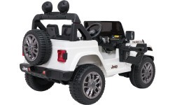 Электромобиль Jeep Wrangler Rubicon LIFT, белый