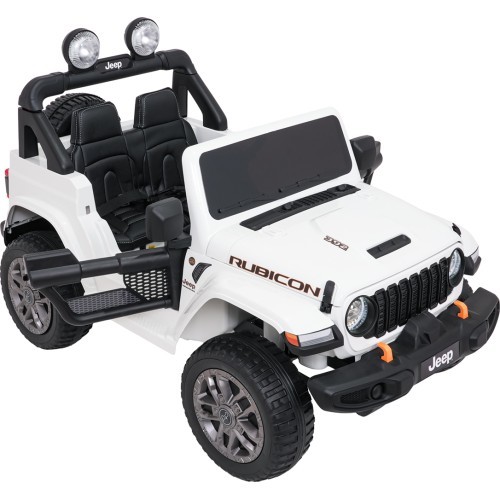 Электромобиль Jeep Wrangler Rubicon LIFT, белый