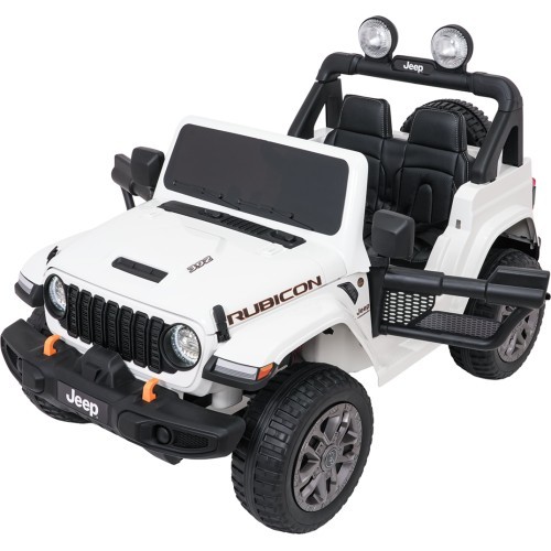 Электромобиль Jeep Wrangler Rubicon LIFT, белый