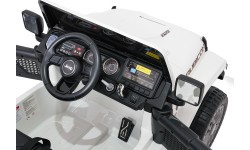 Электромобиль Jeep Wrangler Rubicon LIFT, белый