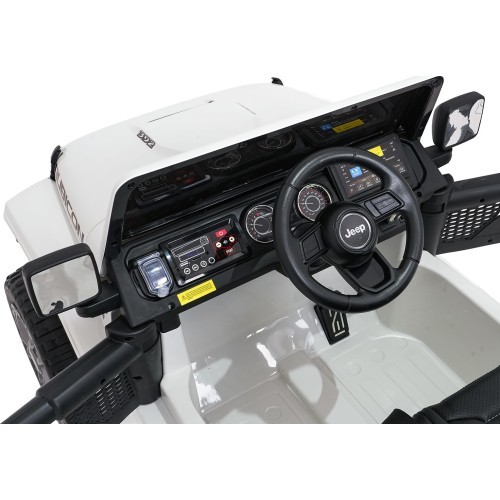 Elektromobilis Jeep Wrangler Rubicon LIFT, baltas