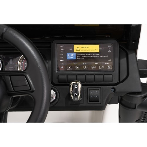 Elektromobilis Jeep Wrangler Rubicon LIFT, baltas