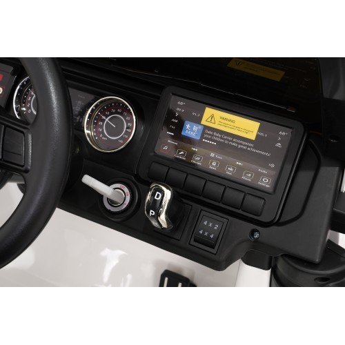 Электромобиль Jeep Wrangler Rubicon LIFT, белый