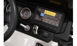 Elektromobilis Jeep Wrangler Rubicon LIFT, baltas
