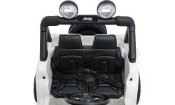 Elektromobilis Jeep Wrangler Rubicon LIFT, baltas