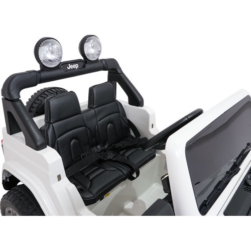 Электромобиль Jeep Wrangler Rubicon LIFT, белый