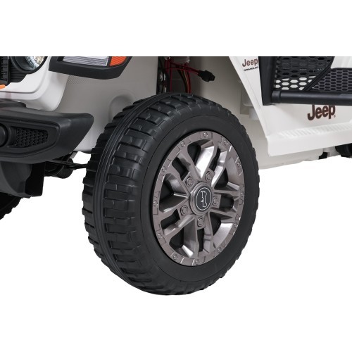 Электромобиль Jeep Wrangler Rubicon LIFT, белый