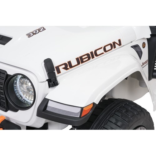 Электромобиль Jeep Wrangler Rubicon LIFT, белый