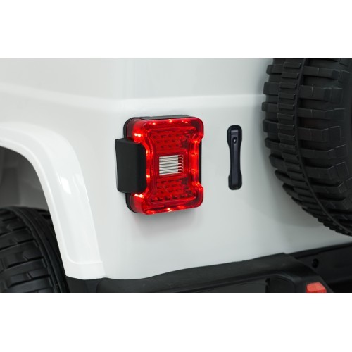 Elektromobilis Jeep Wrangler Rubicon LIFT, baltas