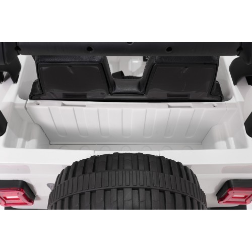 Электромобиль Jeep Wrangler Rubicon LIFT, белый