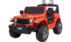 Elektromobilis Jeep Wrangler Rubicon LIFT, oranžinis