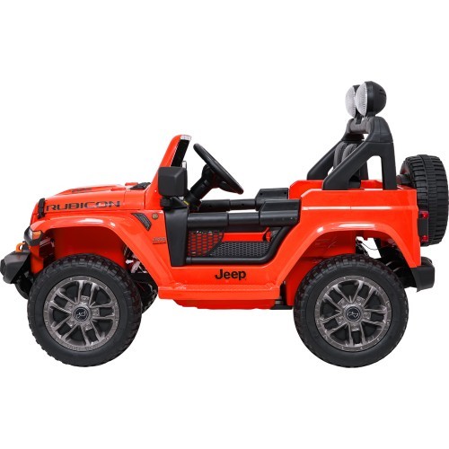 Elektromobilis Jeep Wrangler Rubicon LIFT, oranžinis