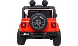 Elektromobilis Jeep Wrangler Rubicon LIFT, oranžinis