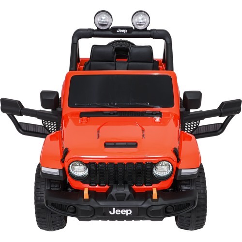 Elektromobilis Jeep Wrangler Rubicon LIFT, oranžinis