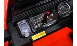 Электромобиль Jeep Wrangler Rubicon LIFT, оранжевый