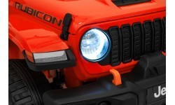 Elektromobilis Jeep Wrangler Rubicon LIFT, oranžinis