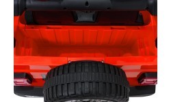 Elektromobilis Jeep Wrangler Rubicon LIFT, oranžinis