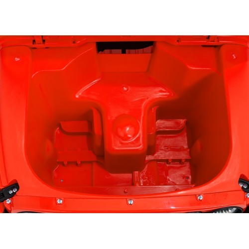 Электромобиль Jeep Wrangler Rubicon LIFT, оранжевый