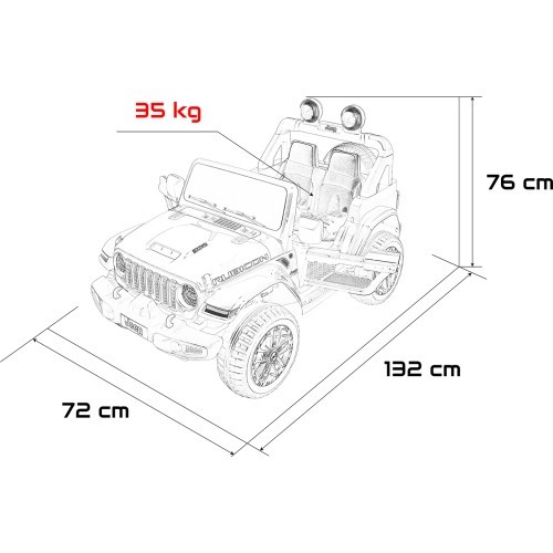 Jeep Wrangler Rubicon LIFT Green Vehicle
