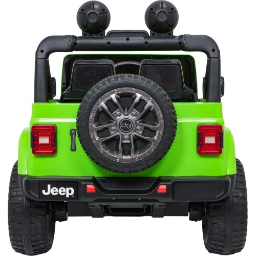 Jeep Wrangler Rubicon LIFT elektromobilis, žalias