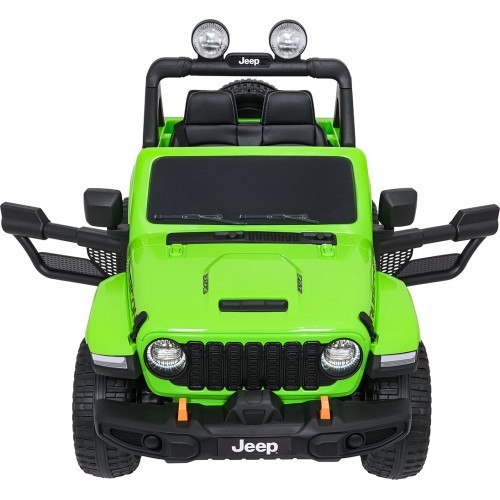 Электромобиль Jeep Wrangler Rubicon LIFT, зелёный