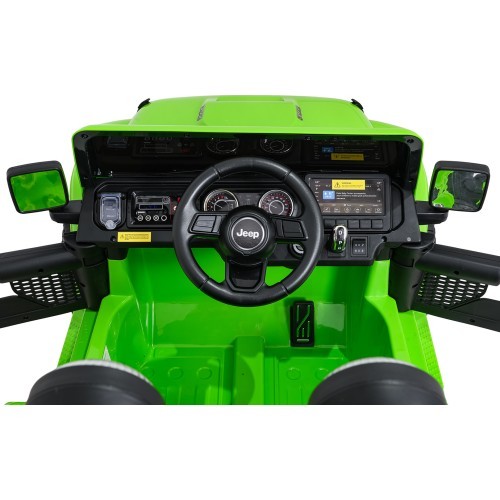 Jeep Wrangler Rubicon LIFT elektromobilis, žalias
