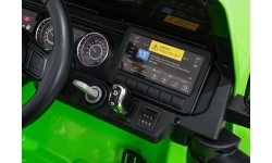 Jeep Wrangler Rubicon LIFT elektromobilis, žalias