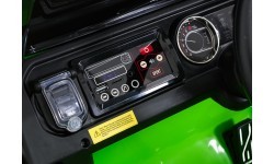 Jeep Wrangler Rubicon LIFT elektromobilis, žalias