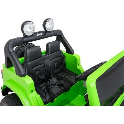 Jeep Wrangler Rubicon LIFT elektromobilis, žalias