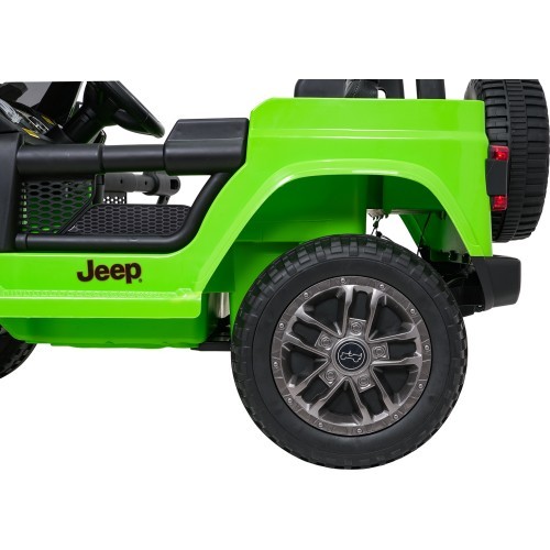 Jeep Wrangler Rubicon LIFT elektromobilis, žalias
