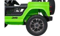 Jeep Wrangler Rubicon LIFT elektromobilis, žalias