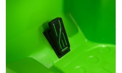 Электромобиль Jeep Wrangler Rubicon LIFT, зелёный
