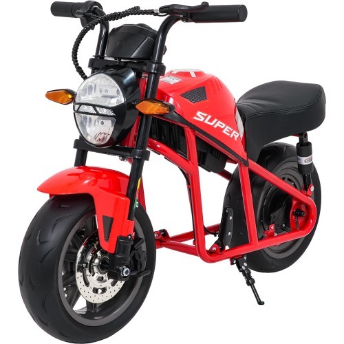 Электромотоцикл SUPERMOTO, красный