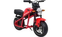 Elektrinis motociklas SUPERMOTO, raudonas