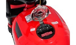 Vehicle Motorcycle SUPERMOTO Red