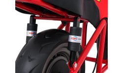 Vehicle Motorcycle SUPERMOTO Red